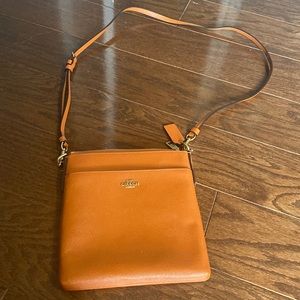 New Brown Coach Crossbody Bag